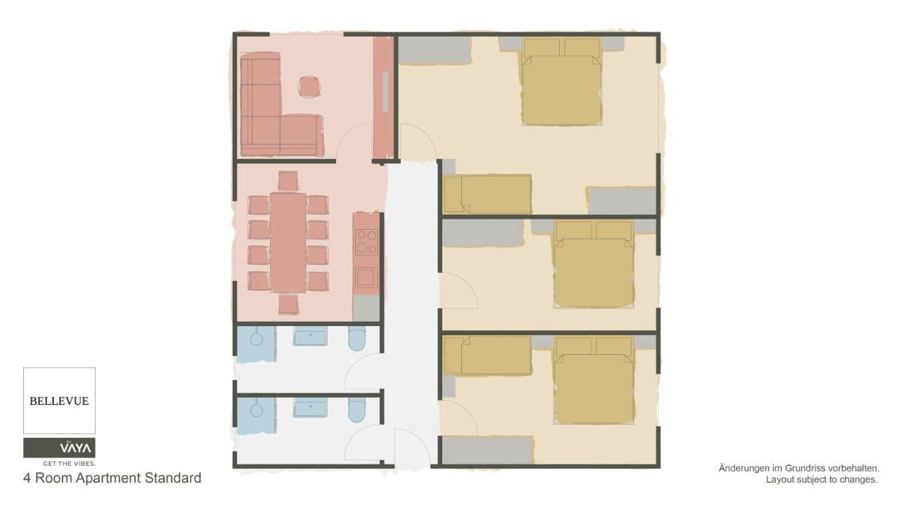 Haus Bellevue by VAYA Lejlighedshotel Serfaus Eksteriør billede